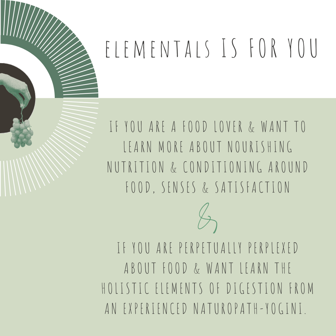 ELEMENTALS | Journal Entries For Nourishing