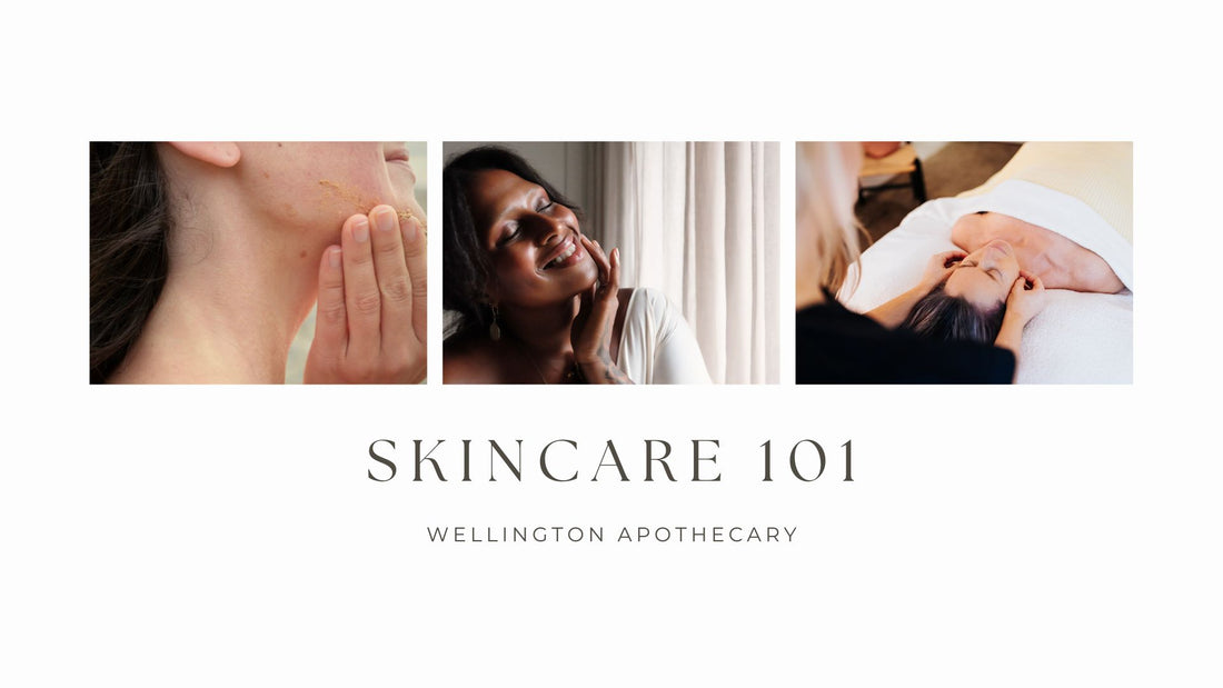 Skincare booklet on the basics of holistic skincare