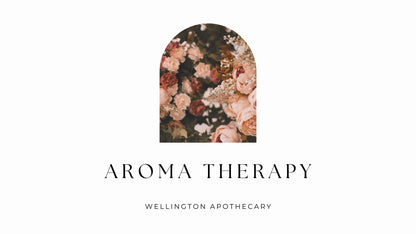 Cover of Aroma Therapy e-book with image of roses. 