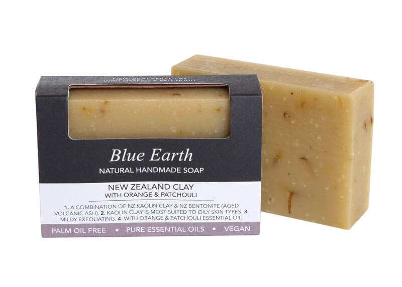 Orange &amp; Patchouli Soap with New Zealand Clay